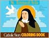 St. Teresa of Avila Coloring Book: A Catholic Story Coloring Book - Mary Fabyan Windeatt, Gedge Harmon