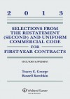 Select Restatement Uniform Comm Code First Year Contr 2013 Supp - George