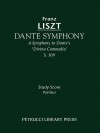 Dante Symphony, S. 109 - Study Score - Franz Liszt, Otto Taubmann, Peter Raabe