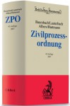 Zivilprozessordnung. Mit Gerichtsverfassungsgesetz und anderen Nebengesetzen - Jan Albers, Peter Hartmann, Adolf Baumbach, Wolfgang Lauterbach