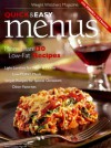 Quick & Easy Menus: More Than 130 Low-Fat Recipes - Weight Watchers