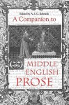 A Companion to Middle English Prose - A.S.G. Edwards