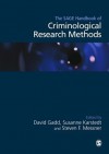 The Sage Handbook of Criminological Research Methods - David Gadd, Susanne Karstedt, Steven F Messner