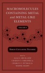 Macromolecules Containing Metal and Metal-Like Elements, Boron-Containing Particles - Charles E. Carraher Jr., Charles U. Pittman, Martel Zeldin, Alaa S. Abd-El Aziz