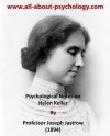 Psychological Notes on Helen Keller - Joseph Jastrow