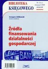 Źródła finansowania działalności gospodarczej - Grzegorz Ziółkowski