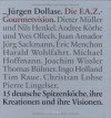 Die F.A.Z. Gourmetvision: 15 Deutsche Spitzenköche, ihre Kreationen und ihre Visionen - Jürgen Dollase, Ralf Frenzel