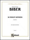 16 Violin Sonatas - Heinrich Ignaz Franz von Biber, Alfred A. Knopf Publishing Company