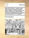 Gioas R Di Giuda. = Joash, King of Juda; Oratorio, as Perform'd at the King's-Theatre in the Hay-Market. the Music Entirely New by Signor Bach, ... th - Pietro Metastasio