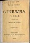 Ginewra. Poemat - Alfred Tennyson