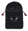 Black Cat Satin Tarot Bag - Lo Scarabeo