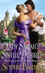 Lady Sarah's Sinful Desires - Sophie Barnes