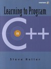 Learning to program in C++ - Steve Heller