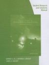 Student Resource with Solutions Manual for Zill's a First Course in Differential Equations with Modeling Applications, 10th - Dennis G. Zill