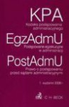 Kodeks postępowania administracyjnego. Postępowanie egzekucyjne w administracji. Prawo o postępowaniu przed sądami administracyjnymi - Aneta Flisek