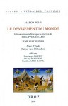 Marco Polo, Le Devisement Du Monde: Tome Vi Et Dernier. Livre D'ynde. Retour Vers L'occident (Critical Edition) (Textes Litteraires Francais) (French Edition) - Dominique Boutet, Thierry Delcourt, Danièle James-Raoul, Philippe Menard