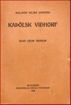 Kaþólsk viðhorf - Halldór Laxness