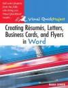 Creating Resumes, Letters, Business Cards, and Flyers in Word - Maria Langer