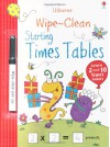 Wipe-clean Starting Times Tables (Wipe-clean Books) - Jessica Greenwell