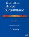 Exercices Audio de Grammaire, Niveau Intermediaire: Grammaire Progressive Du Francais - Maïa Grégoire, Alina Kostucki
