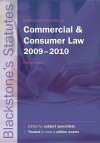 Blackstone's Statutes on Commercial and Consumer Law 2009-2010 - Francis D. Rose