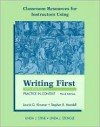 Classroom Resources for Instructors Using Writing First with Readings Practice in Context - Laurie G. Kirzner, Stephen R. Mandell, Linda J. Stine, Linda J. Stengle