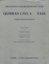 Qumran Cave 4: XXIII: Unidentified Fragments - Andrew C. Skinner