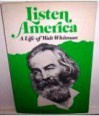 Listen, America; A Life Of Walt Whitman - Adrien Stoutenberg, Laura Nelson Baker