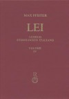 Lessico Etimologico Italiano. Band 4 (IV): Ba-Bassano - Max Pfister