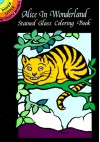 Alice in Wonderland Stained Glass Coloring Book (Dover Stained Glass Coloring Book) - Marty Noble