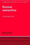 Formal Semantics - Ronnie Cann