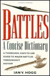 Battles:: A Concise Dictionary - Ian V. Hogg