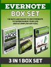 Evernote Box Set: 118 Ways And Hacks to Use Evernote to Supercharge Your Life and Accomplish Any Goal (Evernote, evernote books, evernote essentials) - William Gore, Todd Barnes, Roy Ward