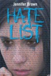 Hate List - Jennifer Brown