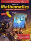 Glencoe Mathematics Applications and Connections Course 2 Teacher's Wraparound California Edition - McGraw Hill