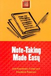 Note-Taking Made Easy - Judi Kesselman-Turkel, Franklynn Peterson