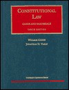 Constitutional Law, Cases And Materials, Tenth Edition - William Cohen, Jonathan D. Varat