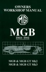 MGB Glove Box 1968-81 Workshop Manual - Brooklands Books Ltd