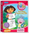Nick Jr. Dora the Explorer Drawing Book & Kit: Includes everything you need to draw and color Dora and her amigos! - Walter Foster Creative Team, Walter Foster Creative Team