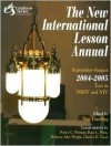 The New International Lessson Annual ,2004-2005, September-August (New International Lesson Annual) - Nan Duerling