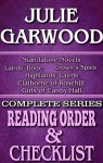 JULIE GARWOOD: SERIES READING ORDER & BOOK CHECKLIST.: SERIES LIST INCLUDES: CROWN'S SPIES, LAIRD'S BRIDE, HIGHLANDS LAIRD'S, CLAYBORNE of ROSEHILL & MORE! ... Authors Reading Order & Checklists 8) - R.J. Michaels