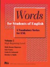 Words for Students of English : A Vocabulary Series for ESL, Vol 2 (Pitt Series in English As a Second Language) - English Language Institute