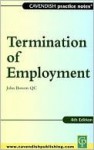 Practice Notes: Termination Of Employment (Practice Notes Series) - Bowers