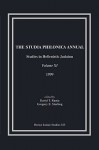 The Studia Philonica Annual, XI, 1999 - David T. Runia, Gregory E. Sterling