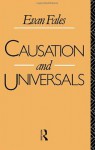 Causation and Universals - Evan Fales