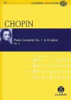 Chopin - Piano Concerto No. 1 in E-Minor, Op. 11: Eulenburg Audio+score Series, Vol. 65 - Frédéric Chopin, Michael Stegemann