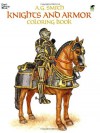 Knights and Armor Coloring Book - A.G. Smith