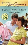 Having Justin's Baby - Pamela Bauer