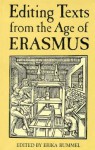 Editing Texts from the Age of Erasmus - Erika Rummel