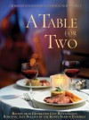 A Table for Two (Menus and Music Cookbook with Music CD) (Sharon O'Connor's Menus and Music) - Sharon O'Connor